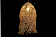 Load image into Gallery viewer, CEILING LAMP RATTAN 50X50X95 NATURAL BROWN