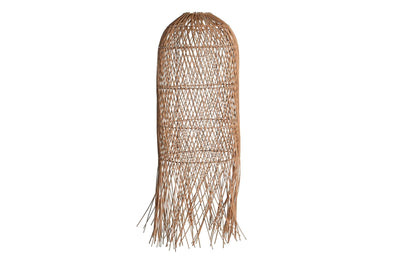 RATTAN LAMP 35X35X100 NATURAL