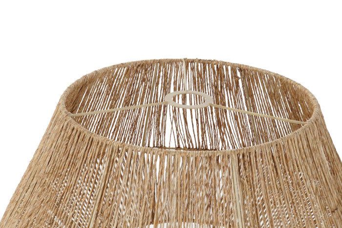 JUTE METAL SCREEN 49X49X28 NATURAL