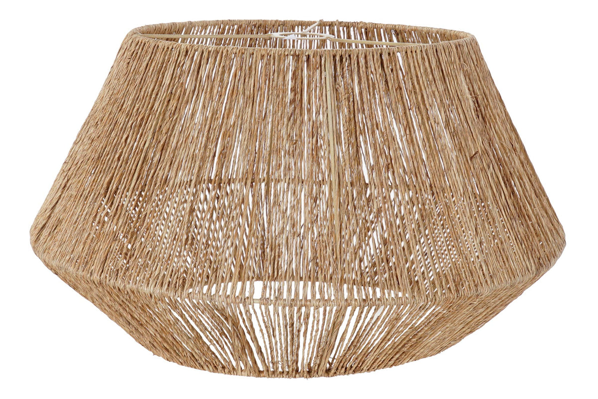JUTE METAL SCREEN 49X49X28 NATURAL