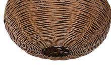 Load image into Gallery viewer, RATTAN CEILING LAMP 48X48X31 NATURAL BROWN
