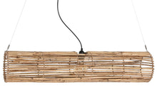 Load image into Gallery viewer, CEILING LAMP RATTAN 100X20X20 NATURAL BROWN
