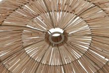 Load image into Gallery viewer, RAFFIA SHADE 54X54X20 NATURAL LIGHT BROWN