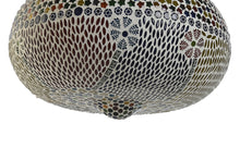 Laden Sie das Bild in den Galerie-Viewer, GLASS CEILING LAMP 32X32X26 MOSAIC