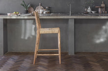 Laden Sie das Bild in den Galerie-Viewer, Acacia &amp; Munja Grass Counter Chair