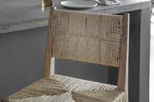 Laden Sie das Bild in den Galerie-Viewer, Acacia &amp; Munja Grass Counter Chair