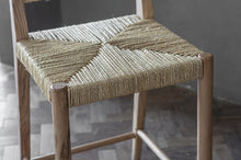 Laden Sie das Bild in den Galerie-Viewer, Acacia &amp; Munja Grass Counter Chair
