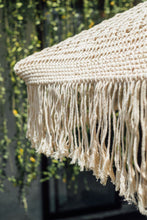 Load image into Gallery viewer, HAND KNOTTED PARASOL FRINGES – CREAM – 250 CM