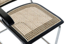 Carica l'immagine nel visualizzatore di Gallery, CHAIR ELM RATTAN 65,5X62X79 RACK BLACK