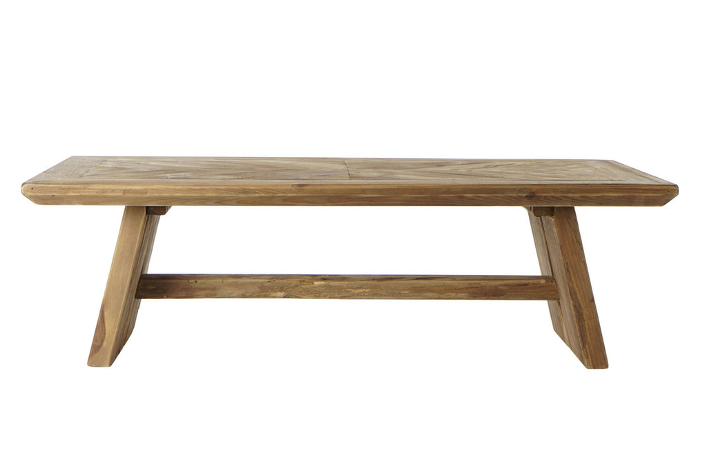 RECYCLED WOOD COFFEE TABLE 130X70X40 NATURAL