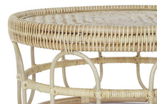 Load image into Gallery viewer, AUXILIARY TABLE RATTAN BAMBOO 70X70X36 NATURAL