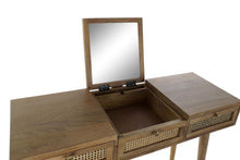 Load image into Gallery viewer, CONSOLE RATTAN HANDLE 115X40X84 NATURAL