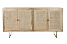 Load image into Gallery viewer, BUFFET MANGO RATTAN 150X40X77 NATURAL