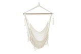 HAMMOCK COTTON CHAIR 100X50X130 100KGS, BEIGE