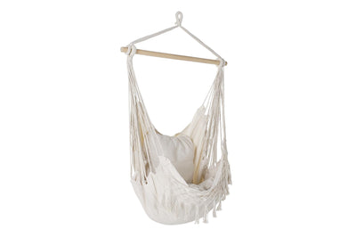HAMMOCK COTTON CHAIR PINE 90X90X135 100KGS, CUSHION