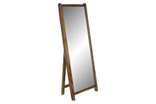 Charger l&#39;image dans la galerie, DRESSING MIRROR RECYCLED WOOD 62X40X165 NATURAL