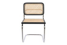 Load image into Gallery viewer, CHAIR ELM RATTAN 46X46X77 RACK BLACK