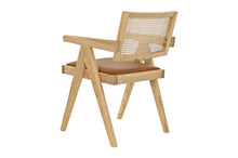 Load image into Gallery viewer, CHAIR ELM RATTAN 55X54X82
