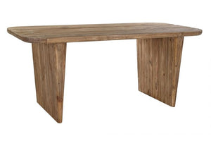 TABLE RECYCLED WOOD PINE TREE 180X90X77 NATURAL