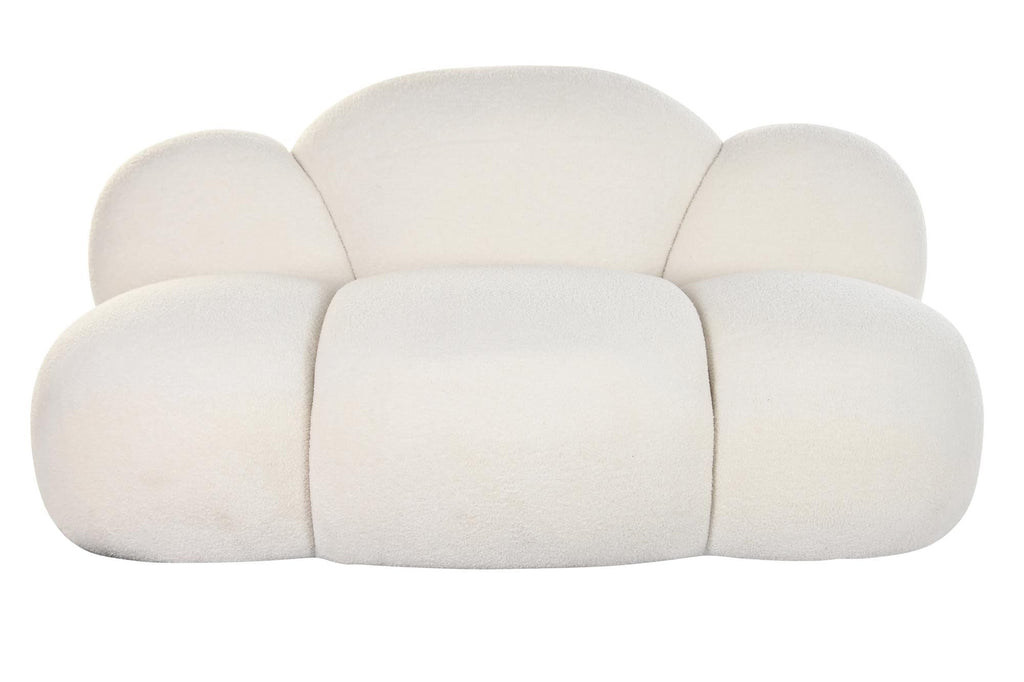 COUCH POLYESTER 149X76X77 CLOUD WHITE