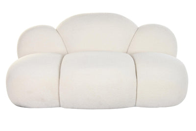 COUCH POLYESTER 149X76X77 CLOUD WHITE