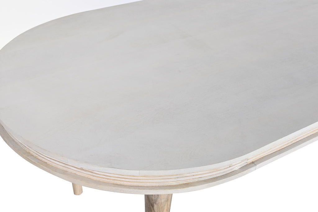 TABLE MANGO 180X90 X76 DIAMOND WHITE