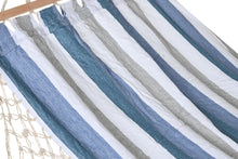 Load image into Gallery viewer, HAMMOCK COTTON POLYESTER 200X100X5 100KG, STRIPES