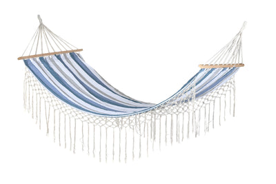 HAMMOCK COTTON POLYESTER 200X100X5 100KG, STRIPES