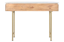 Load image into Gallery viewer, CONSOLE TABLE MANGO MARBLE 102X30X76