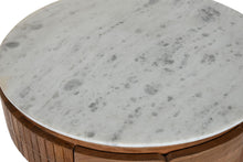 Load image into Gallery viewer, COFFEE TABLE MANGO MARBLE 85X85X45