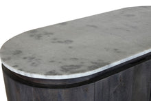 Load image into Gallery viewer, SIDEBOARD MANGO MARBLE 100X45X138 GREY