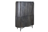 SIDEBOARD MANGO MARBLE 100X45X138 GREY