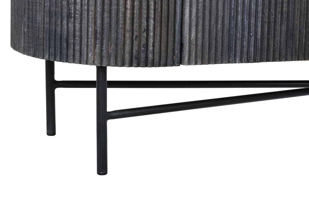 BUFFET MANGO MARBLE 160X45X75 GREY