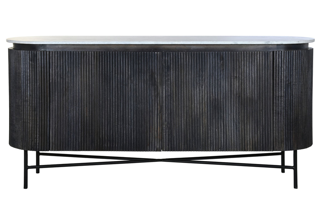 BUFFET MANGO MARBLE 160X45X75 GREY