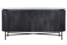 Load image into Gallery viewer, BUFFET MANGO MARBLE 160X45X75 GREY
