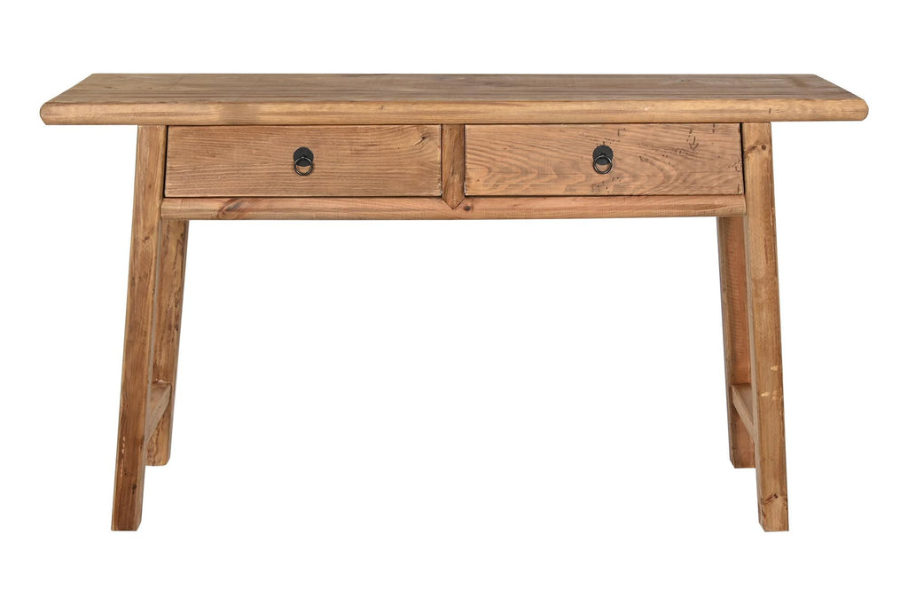 CONSOLE RECYCLED WOOD PINE 140X38X80