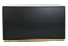 Load image into Gallery viewer, BUFFET METAL MARBLE 140X40X82 BLACK