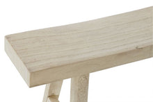 Load image into Gallery viewer, PAULOWNIA BENCH 106X30X49 NATURAL