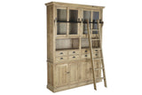 CABINET RECYCLED WOOD IRON 180X47X238 STAIRS