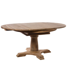 Laden Sie das Bild in den Galerie-Viewer, Extendable Solid Wood Table