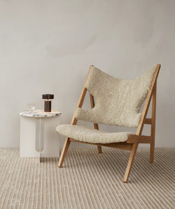 IB KOFOD-LARSEN Knitting Lounge Chair, Sheepskin
