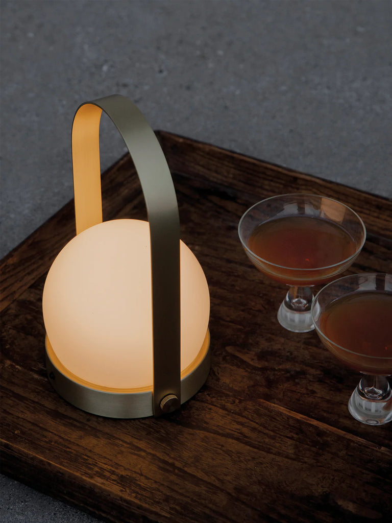NORM ARCHITECTS Carrie Table Lamp, Portable, Brass
