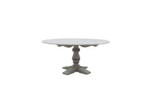 Load image into Gallery viewer, Marble top round dining table