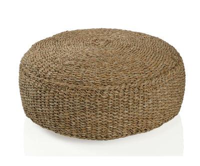 ROUND POUF SEAGRASS Ø60X20 CM