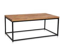 Load image into Gallery viewer, OAK WOOD/METAL TABLE 110X60X45CM