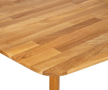 Load image into Gallery viewer, OAK WOOD DINING TABLE