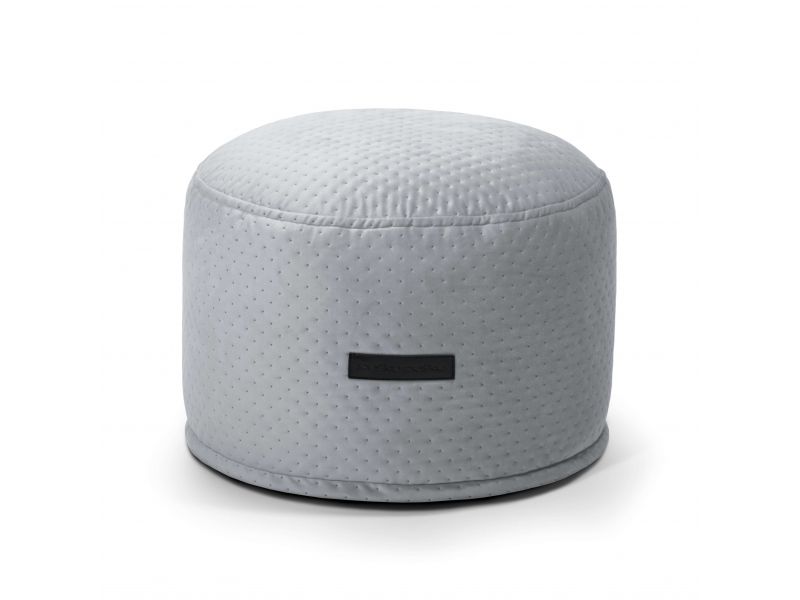 Pouf Mini Icon White Grey
