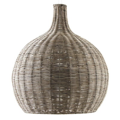 Round pulut rattan lampshade