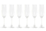 CUP SET 6 GLASS 6,5X6,5X22,5 175ML, CAVA
