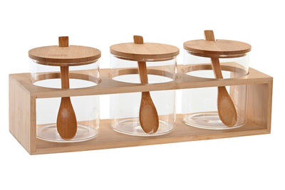 POT SET 3 BAMBOO 31X11X10,5 SPOON